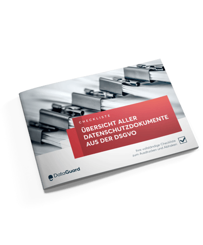 Data Privacy Documents Checklist DE