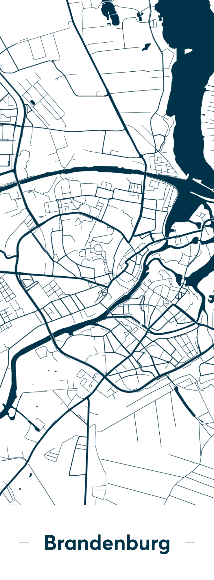 Brandenburg Map