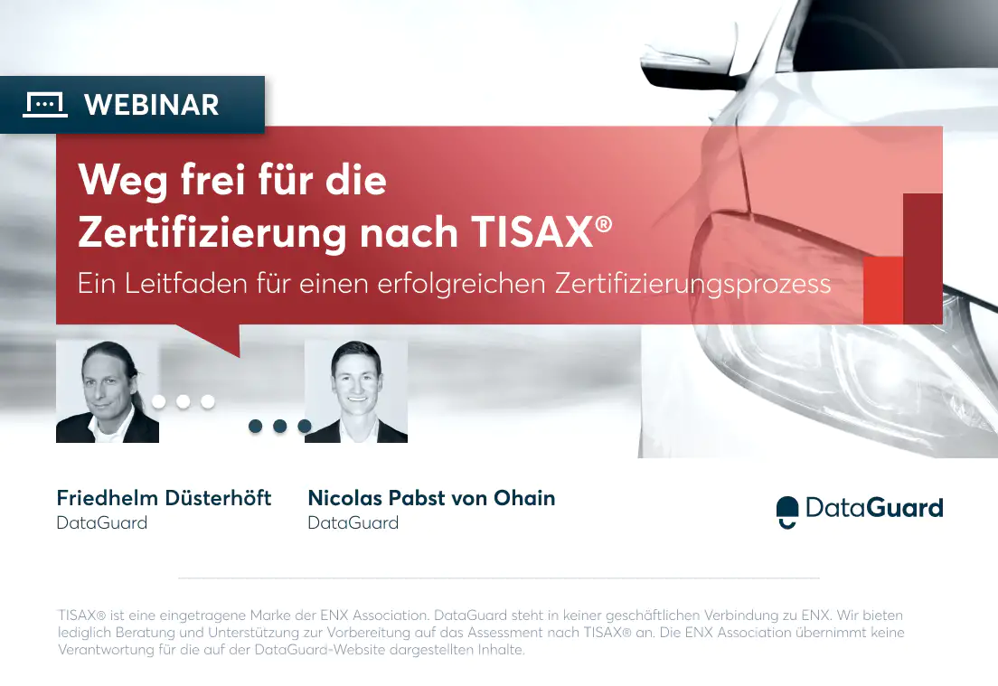 20230316_Certification on TISAX® Webinar_FollowUp