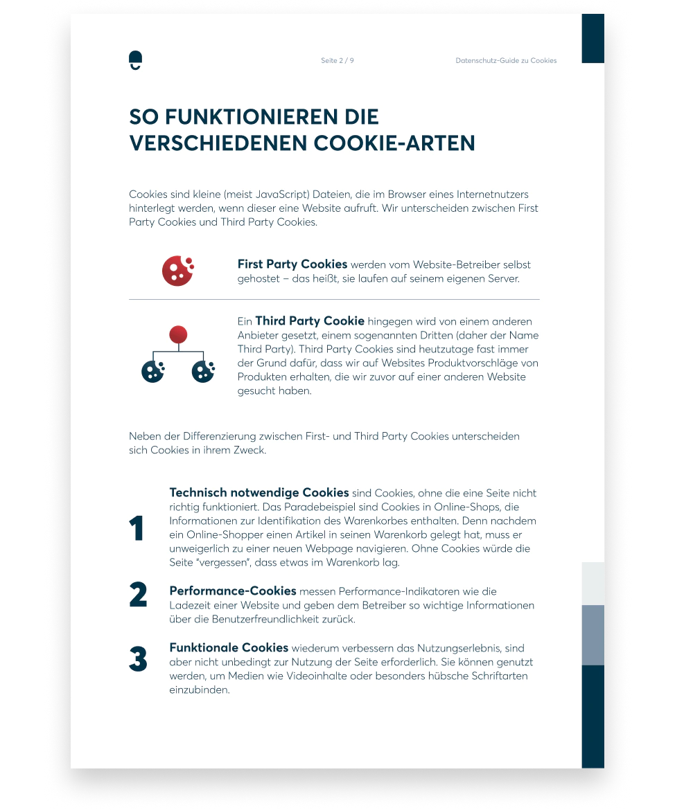 Data protection and cookies guide Look Inside – 2 DE