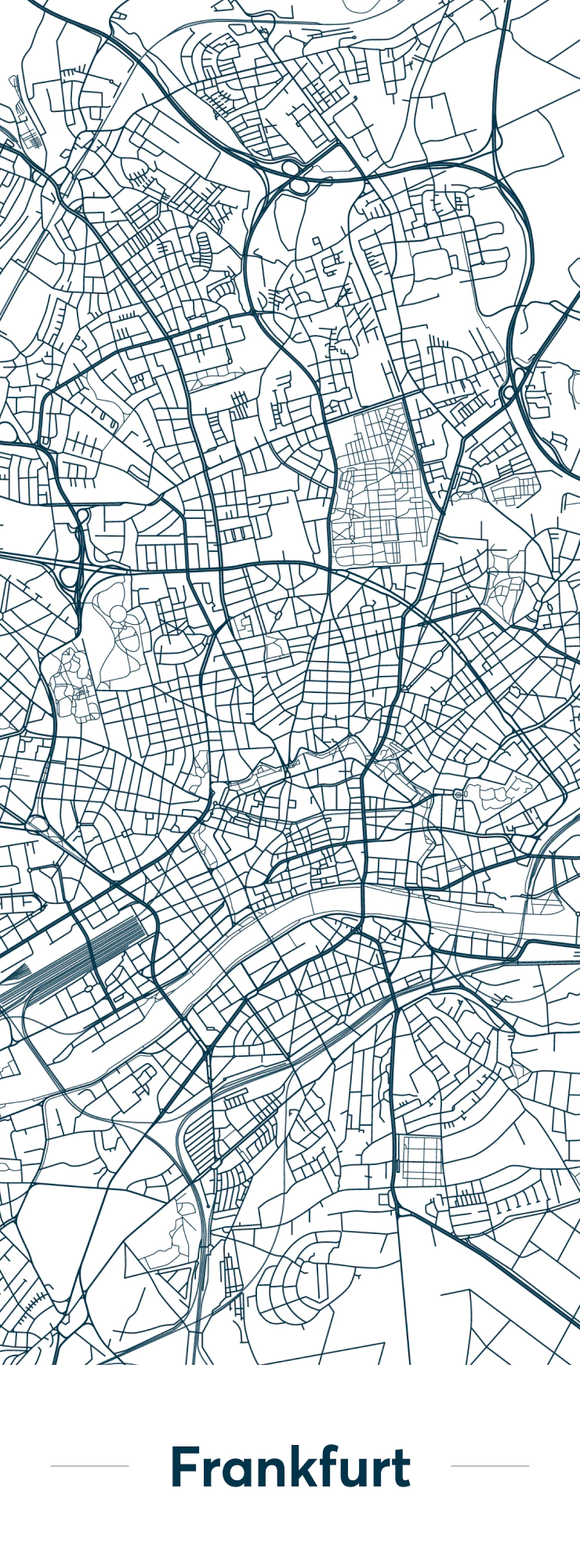 Frankfurt Map