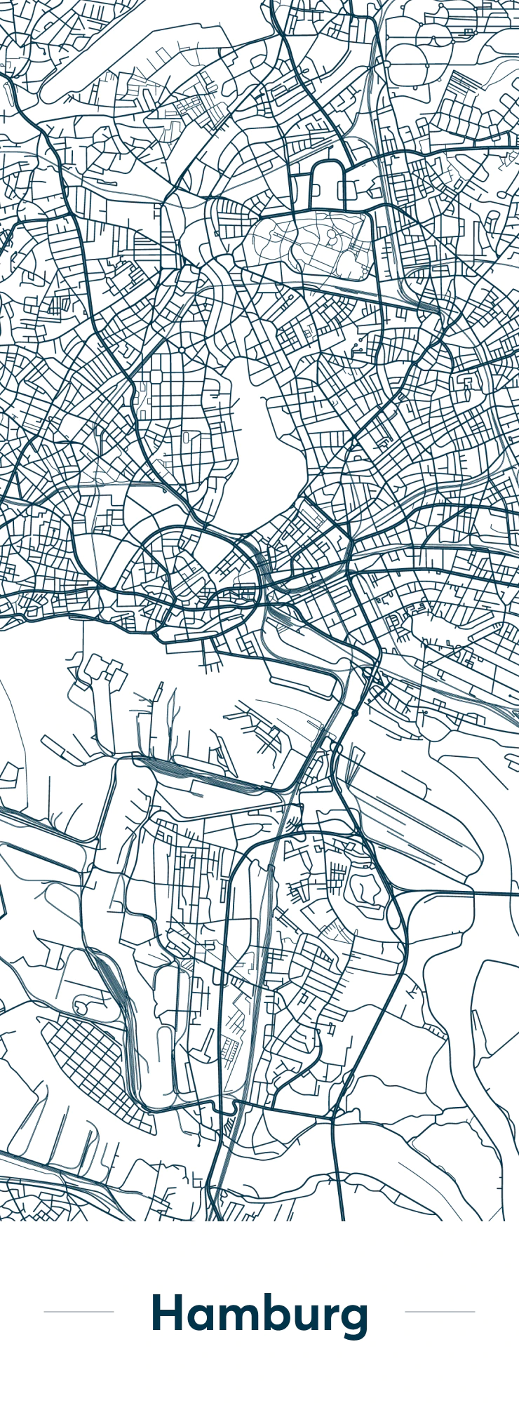 Hamburg Map
