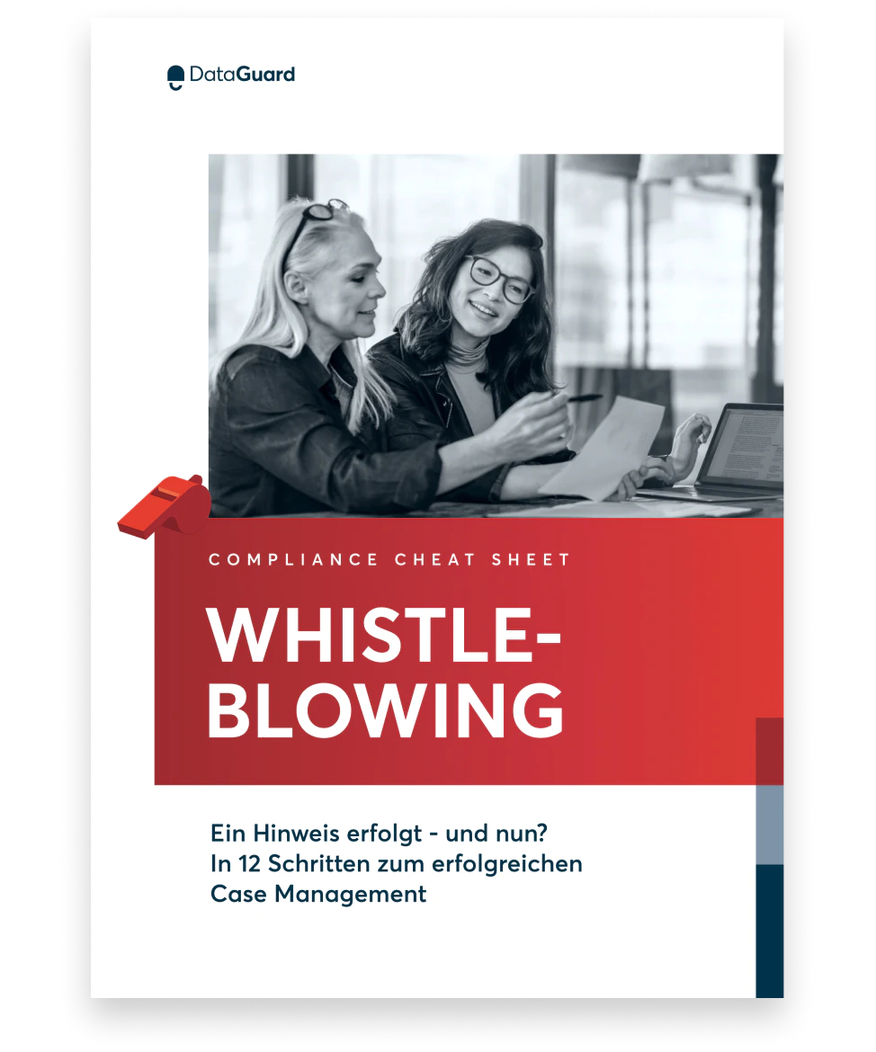 Look Inside - The Whistleblowing – Compliance Cheat Sheet - DE 1-1