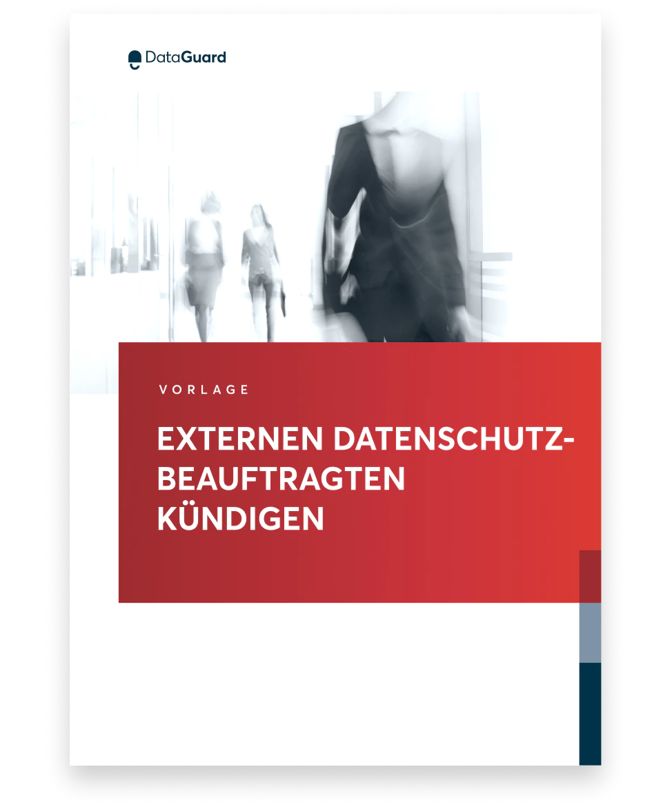 Look Inside Externer DSB Kündigung – 1
