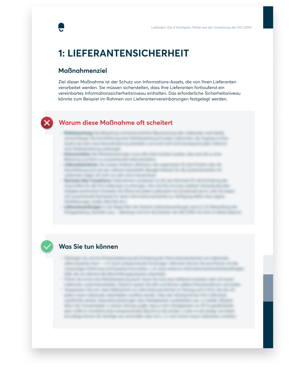 Guide: 4 Maßnahmen zum Erreichen der Zertifizierung nach ISO 27001