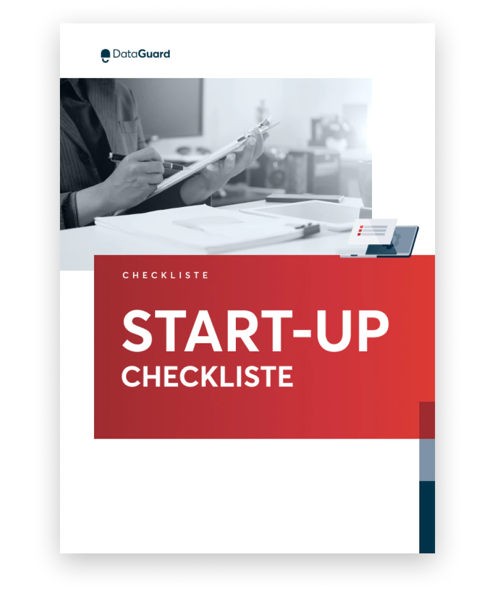 Look Inside Start-Up Checklist DE - title page