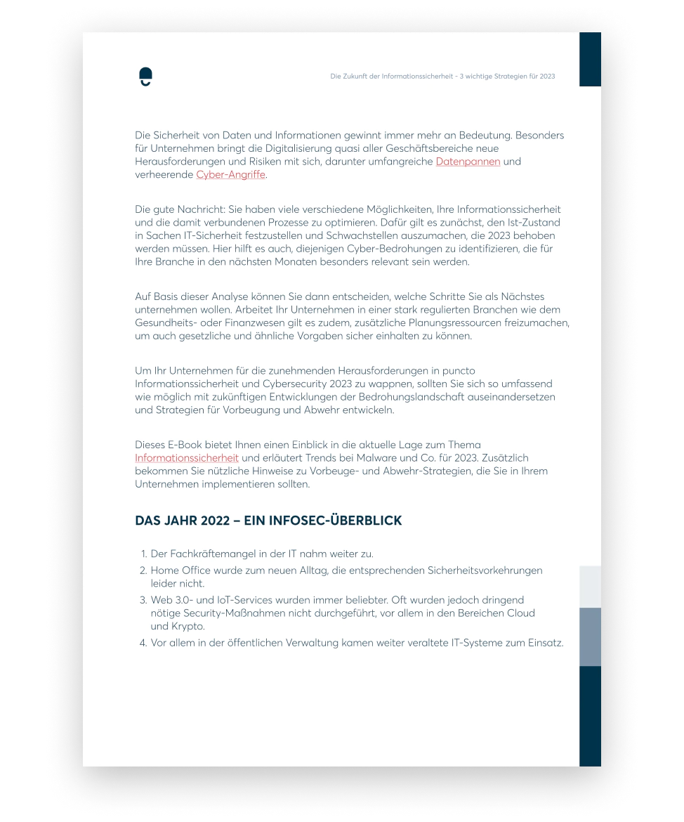 Look Inside The Future of Information Security - DE Page 2