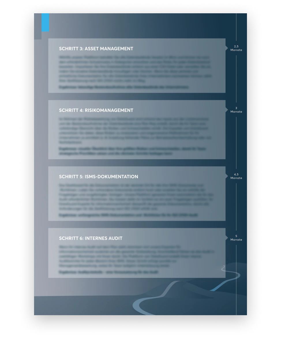 ISO 27001 Roadmap - Schritt für Schritt zur Zertifizierung