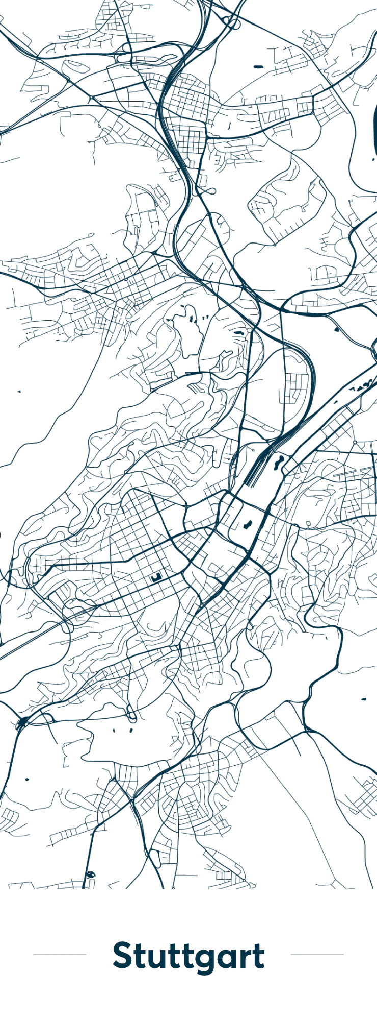 Stuttgart Map
