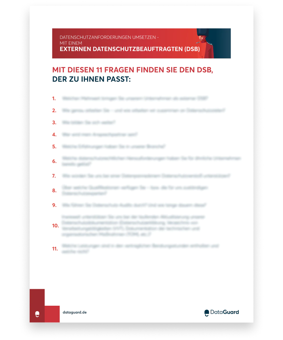 Why outsource a DPO (11 Questions) Look Inside – 3 DE