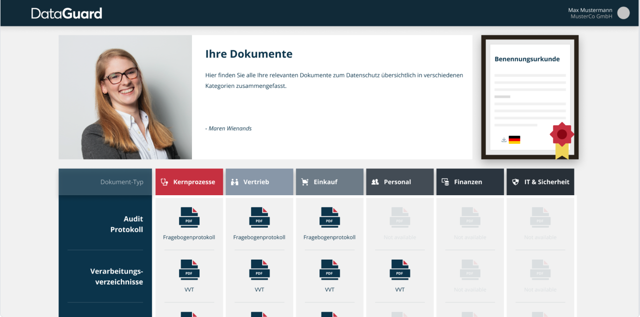 de document dashboard-1